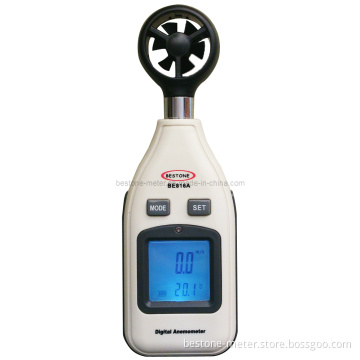 Digital Anemometer, Wind Speed Meter 0-30m/S, Anemograph (BE816A)